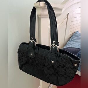 Coach Monogram Shoulder Bag